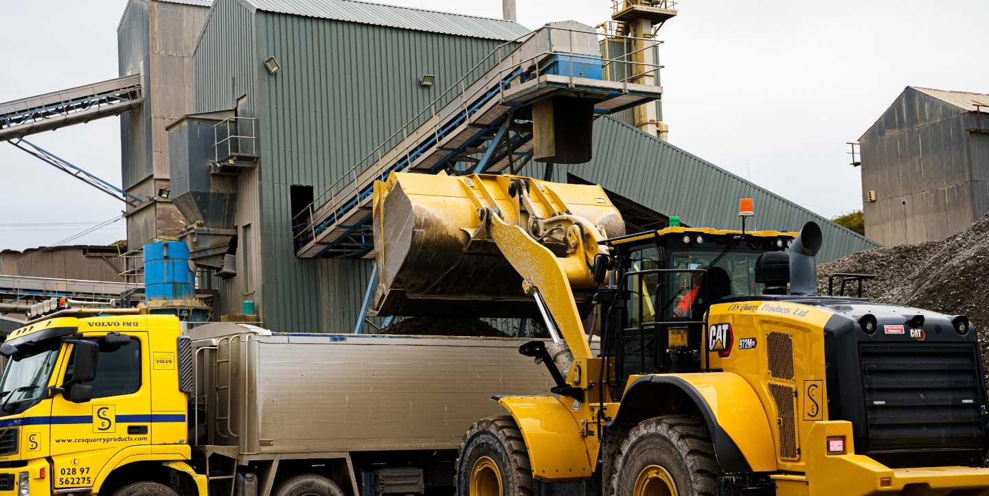 Quarry products delivered throughout Northern Ireland